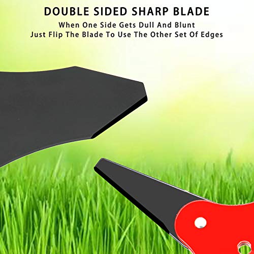 Czs 6 Steel Razor Blade Trimmer Head & 3 Teeth Brush Cutter Blade 67Mn Grass Steel Blades Tool With Adapter Accessories For Mower Weed Tools Mower Weed Tools #TOP2