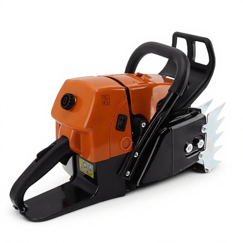 92cc G660 Gasoline Chain Saw Power Head, Without Guide Bar Chain, with Wrap Around Handle Bar, Chain Saw Power Head Accessory, Compatible with MS660 066 Chainsaw