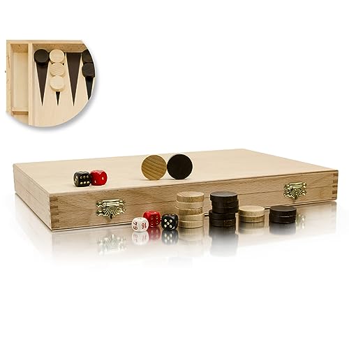 Master of Chess Classic BACKGAMMON Gioco da tavolo in legno