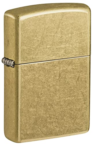 Zippo Street Brass - Encendedor de Bolsillo clásico