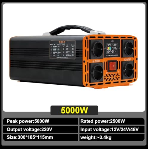 Convertidor coche inversor onda pura 12v a 220v y transformador 2