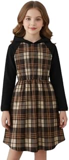 Hooded Neck Full Sleeves Dress for Baby Girls | Girl's Polyester Above Knee Frock | Frock Dress Perfect for Dance Practic... Price In India