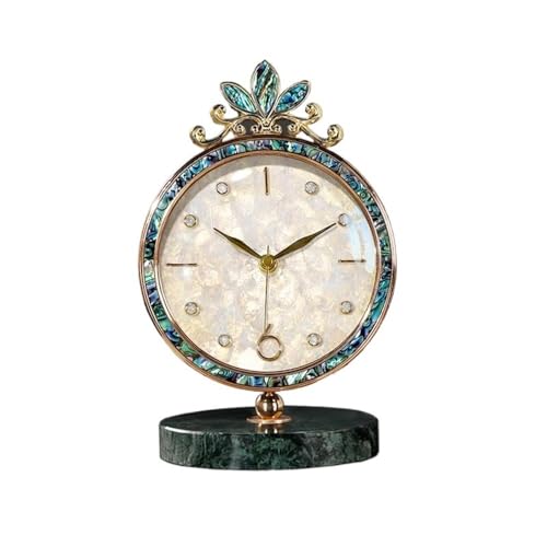 Relojes de mesa de lujo para decorar la sala de estar con estilo retro 2