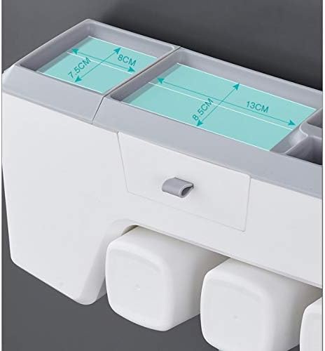 Toothbrush Racks Paper Pumping Electric Punch Free Toothbrushing Cups Wall Mounted Mouthwash