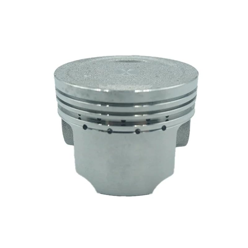 Piston 52mm résout perte compression Suzuki AN125 kit axe 14mm avec anneaux - 4