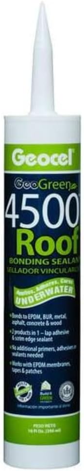 4500 Roof Bonding Sealant, 10 fl oz, Black