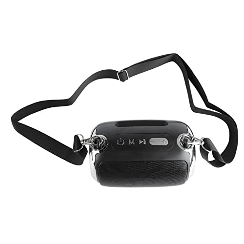 Portable Speaker with 5.0, Speakers, Lossless HiFi Stereo Sound, 10 Hours Playtime, Compact Travel Speaker with Lanyard for Party (#1)