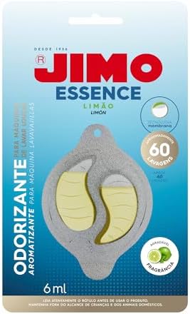 Embalagem do odorizante Jimo Essence Limão para lava-louças com 6ml
