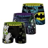 FREEGUN Boxer Homme DC Comics, Caleçon Homme, Ultra-Doux & Stretch (Lot de...