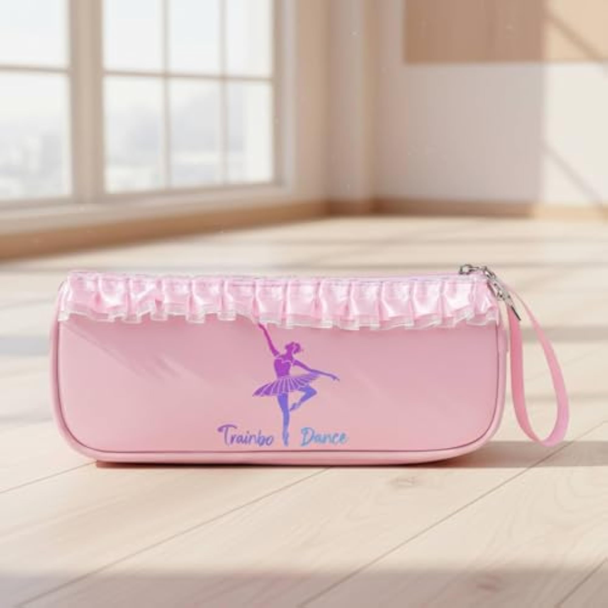 Breathable Mesh Dance Shoe Bag with Zipper