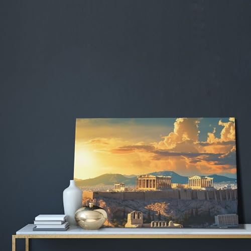 Tableau Acropole impression HD pour habiller un mur vide - 5