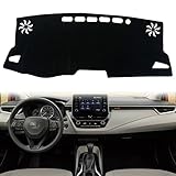 KEEGTBOX Dash Mat Cover for Corolla Sedan 2022 Custom Interior Center Console Dashboard Accessories...