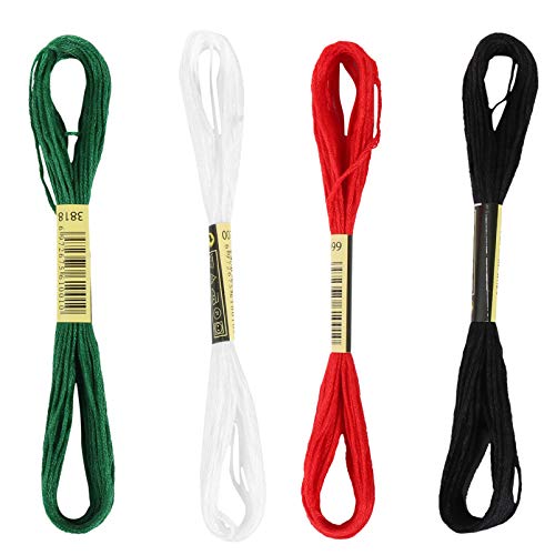 ARTIBETTER 72Pcs Fio para Bordar Fios de Ponto Cruz da Amizade Pulseiras Fio de AlgodÃ£o para Bordar