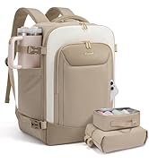 LOVEVOOK 40L Travel Backpack for Women Men, Large Carry on Backpack for Airplanes TSA Personal It...