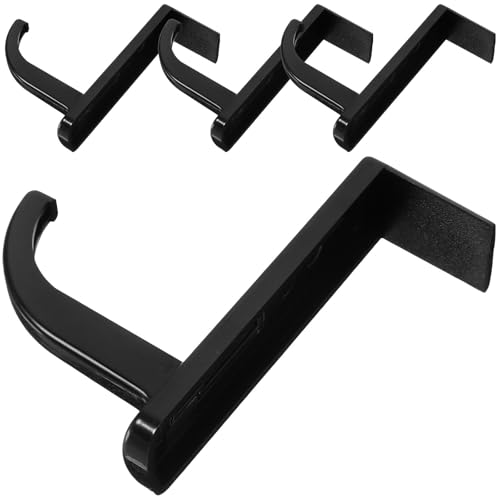 SEWOART �C���^�[�l�b�g�J�t�F�p�w�b�h�z���n���K�[�t�b�N ���͔S���w�b�h�z�����b�N �y�ʃR���p�N�g�݌vPC���j�^�[��ǖʎ��[�� 4�Z�b�g