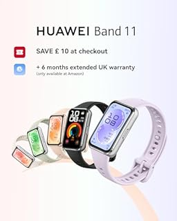 HUAWEI Band 11 Smart Watch, 1.62″ AMOLED Display 1500 nits, HRV Smart Band, Fitness Tracker, Heart Rate and SpO2, up to 14 Days Battery Life, Emotional Wellbeing, Water Resistance, Aluminium, Beige