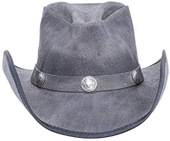 Miniatura 4 de American Hat Makers Cyclone Western - Sombrero vaquero de piel para hombres y mujeres de Double G