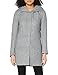 Only onlSEDONA Light Coat OTW Noos Abrigo, Gris (Dark Grey Melange), 40 (Talla del Fabricante: Large) para Mujer