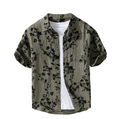 Chemise d'été homme anti-transpiration en jacquard léger et élégant