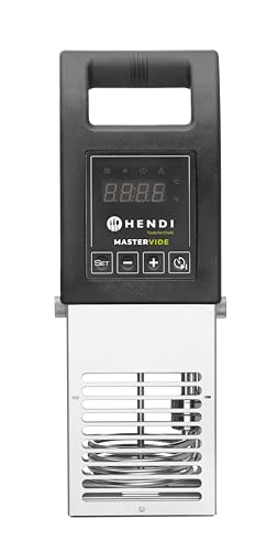 HENDI Sous Vide Roner, MASTERVIDE, circolatore termico a immersione, 56L, cottura sottovuoto, bassa temperatura: da 5°C a 95°C, 230V/2000W, IPX1, 240x138x(H)364mm, PA, acciaio inox