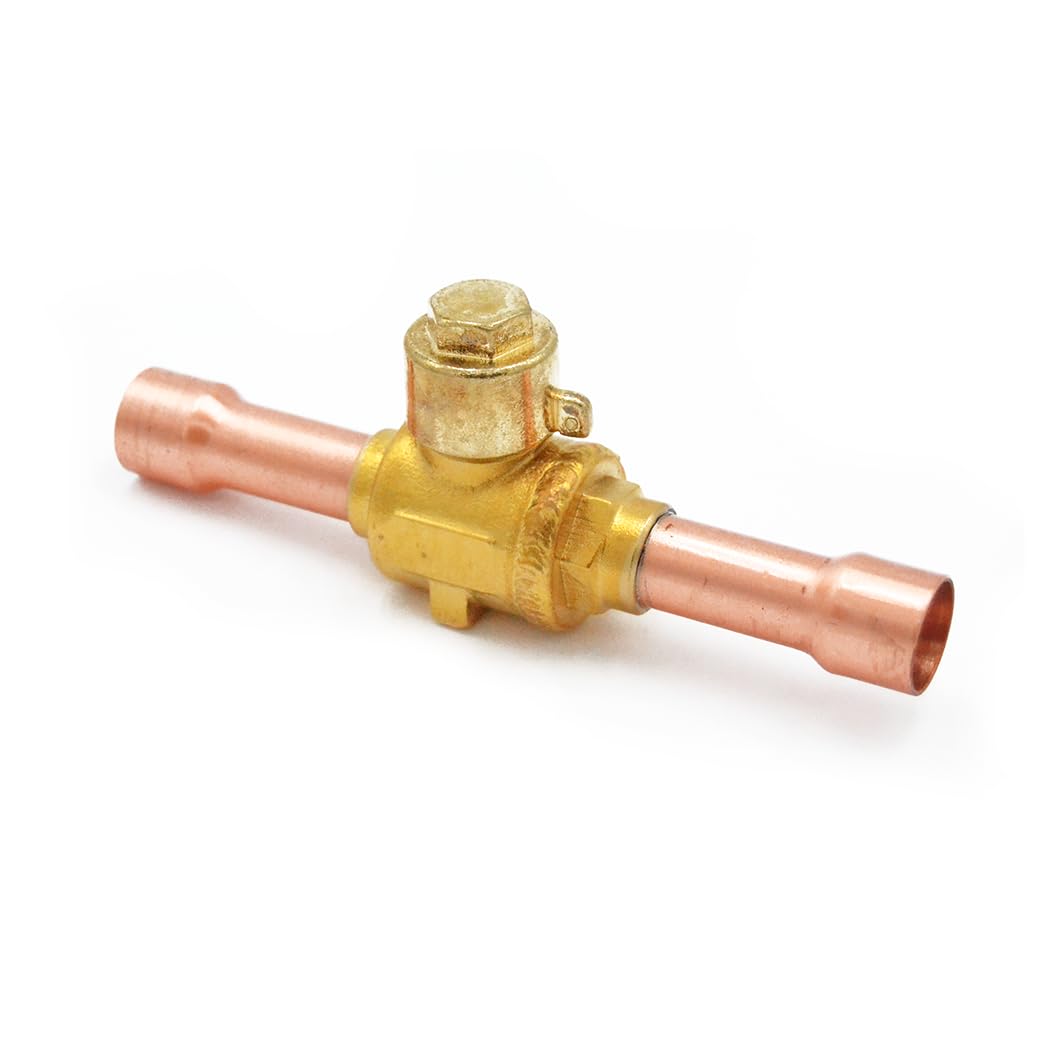 3S SuperSamaStore Valvola a Sfera Biflusso 22 Millimetri (7/8″) in Rame