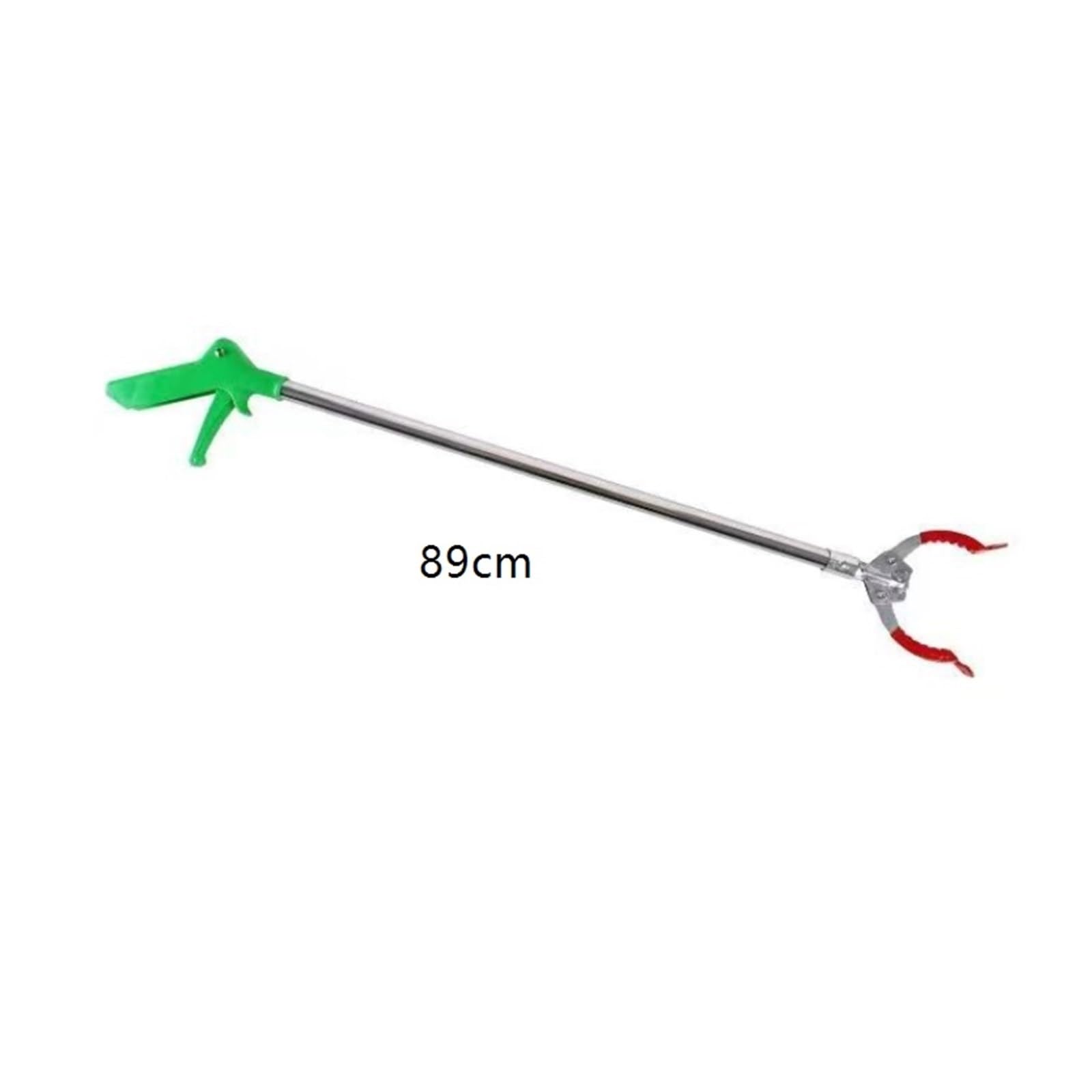 Recogedores de Basura, Agarrador Multifuncional con Capacidad de Bloqueo y Mango Largo Acero Inoxidable Clip for alcanzar Objetos