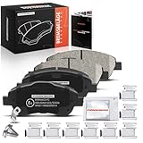 Frankberg Kit de plaquettes de frein incl. 4x Plaquettes de frein Avant Compatible avec CR V III RE CR V IV RM CR V II RD Remplacer# 45022SWWG01,45022T1EG00