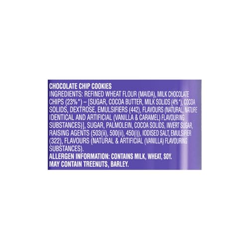 Image of Cadbury Chocobakes ChocoChip Cookies 167 gram, Chocolate flavour (Pack of 2)