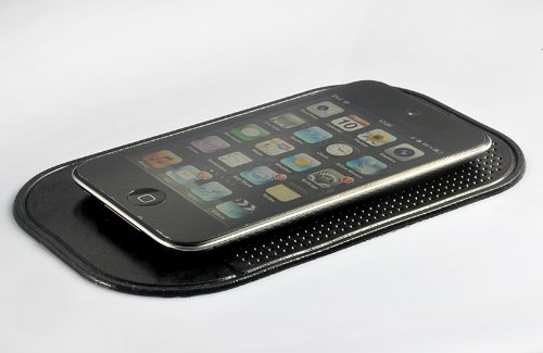 Magic Sticky Anti-Slip Anti-Shake Car Pad For Cell Phone Black + Worldwide #TOP3