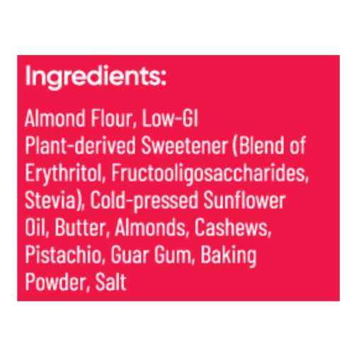 Image of Artinci, Mixed Nut Keto Butter Cookies Diabetic Friendly, Gluten Free, Sugar Free, Diet Snacks For Healthy Living (185G), Pack Of 1
