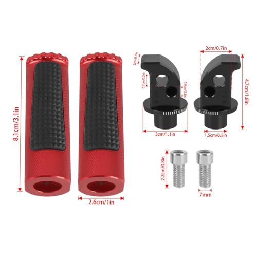 Repose-pieds passager arrière moto vert pour balades en duo TMAX MT07 MT09