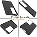 TENOC Phone Case for Samsung Galaxy S21 Ultra 5G, Black Case Anti-Fingerprint Protective Bumper Matte Cover