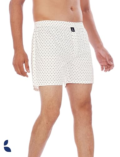 Image of Cotton Boxer Shorts for Men, Breathable, Comfortable & Lightweight (Pack of 2)