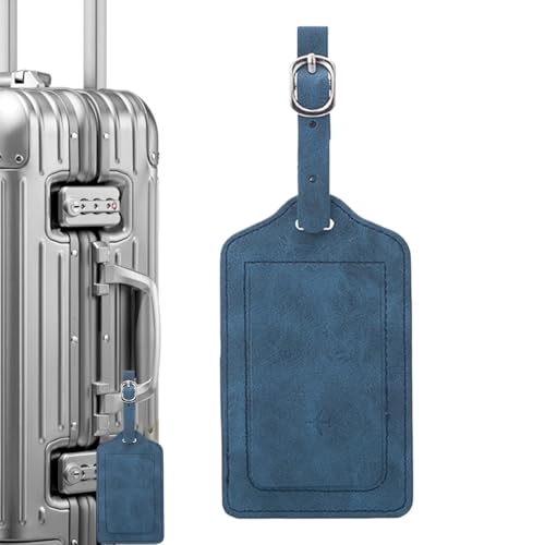 Sghtil Luggage Tags,Packing Suitcases Travel Bag Labels - PU Leather Portable Accessories Lanyard for Travel Cruise Business Kids Women Men Sghtil Luggage Tags,Packing Suitcases Travel Bag Labels - PU Leather Portable Accessories Lanyard for Travel Cruise Business Kids Women Men