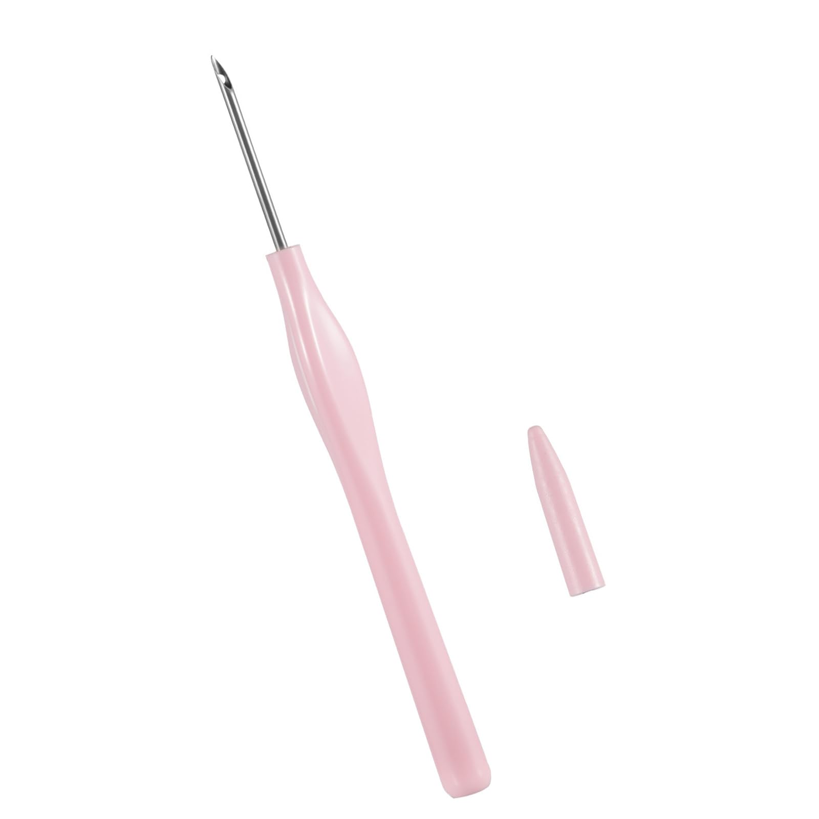 Punching Needle Practical Tool Embroidery Pen with Protective Covers for Embroidery and Crafting Project