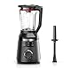 Bosch Highspeed-Standmixer, Smoothie Maker, 45.000 U/min, 6 Programme (inkl heiße Suppe & Reinigung), 2 L Mixbehälter, spülmaschinenfeste Teile, Made in Europe, 1800W, VitaPower Serie 6 MMBD665B1