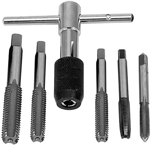 Clé de taraudage en T M3-M8 SHISHI pour réparer les filetages et pas de vis abîmés