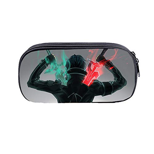 Preisvergleich Produktbild JJZZ Sword Art Online Schulmäppchen für Schreibwaren - Schulsachen Federtasche, Federmappe, Federmäppchen (Bürobedarf & Schreibwaren)
