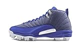 Nike Mens Jordan 12 XII Retro MCS Baseball Cleats Game Royal Blue/White 854566-400 Size 10.5