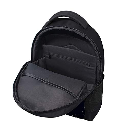 Sac à dos scolaire pliable et léger en polyester résistant avec grand compartiment PC