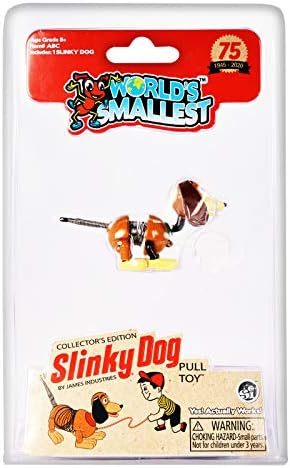 Worlds Smallest Slinky Dog (5027), Red