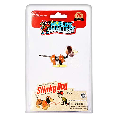 Worlds Smallest Slinky Dog (5027), Red #TOP1