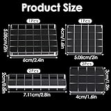 Mabor 6Pcs Acrylic Blocks for Stamping, Acrylic Stamp Blocks, Clear Stamping Tools Set with Grid Lines for Scrapbooking DIY Crafts Card Making, Assorted Sizes - Image 2