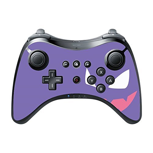 Purple Anime Ghost Wii U Pro Controller Vinyl Decal Sticker Skin by Demon Decal