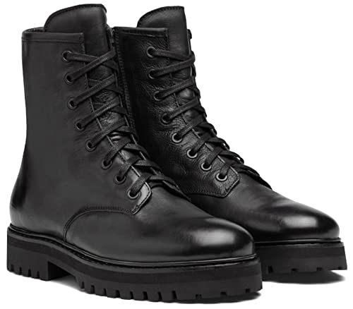 Thursday Boot Company Women's Lace up Leather Combat Boots2