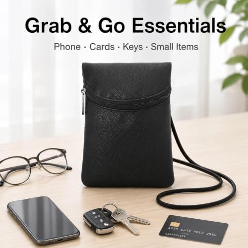Image of Small Crossbody Women Cell Phone Purse Wallet Bag With Shoulder Strap