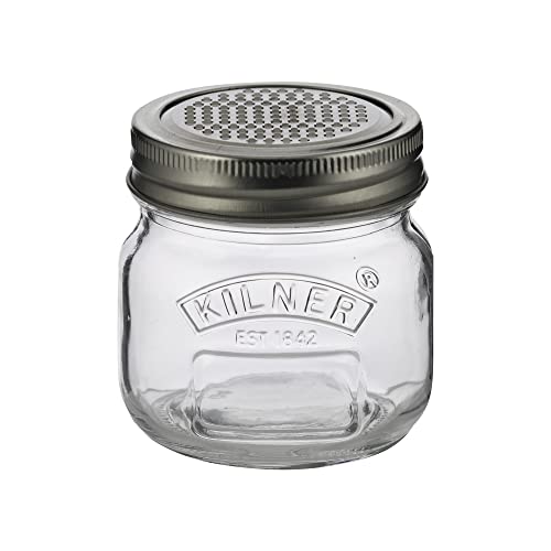 Kilner Glass Storage Jar with Fine Grater 250 ML