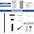 Muzata Cable Railing Post Fascia Side Mount Square Weldless Flat top 42"x2"x2" Stainless Steel Black Powder Coated Pre-Drilled Posts Wood Level Deck Balustrade Invisible PF02 BH4L, PT1 PT3 PT6