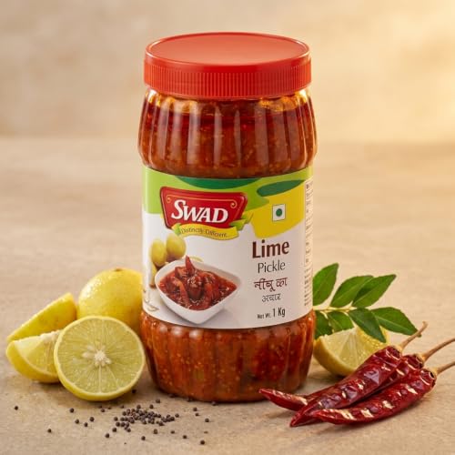 Image of SWAD Distinctly Different and Delicious Lime Pickle /Nimbu Achar - 1 kg