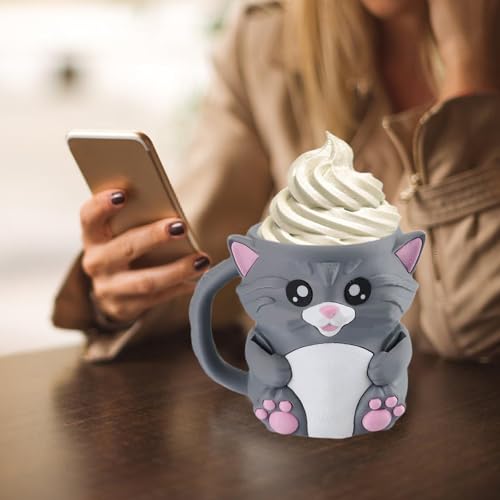 Porte-gobelet à glace avec compartiment de rangement et double cuillère